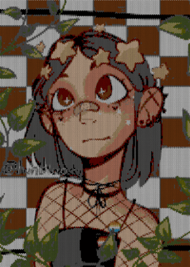 My Pfp 200x200 Pattern - gray,red,beige,brown,colorful