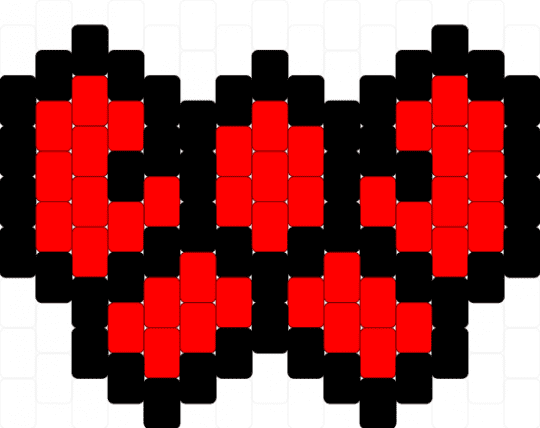 Red Ribbon - Challenge of the Day - black,red,cotdribbons