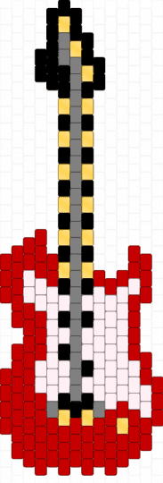 Electric Guitar - red