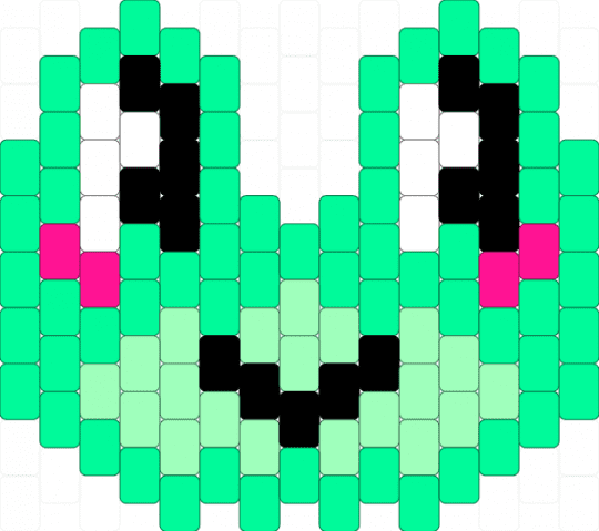 (REMIX) TADC Ribbit Keychain!! (Read Description) - teal