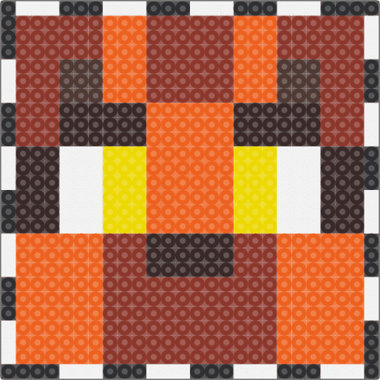 Cherry (Head front base) - red,orange