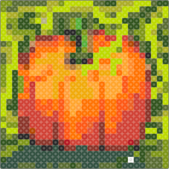 pumpkin - cotdharvest, cute, easy, food, gold, green, nature, orange, pumpkin, red