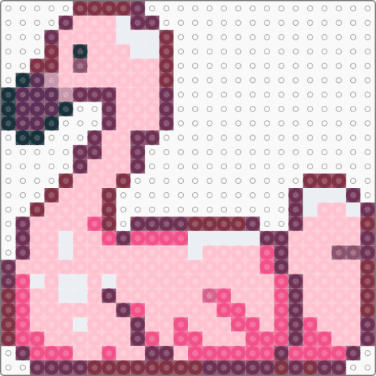 flamigo - pink,flamingo,animal,cute,easy