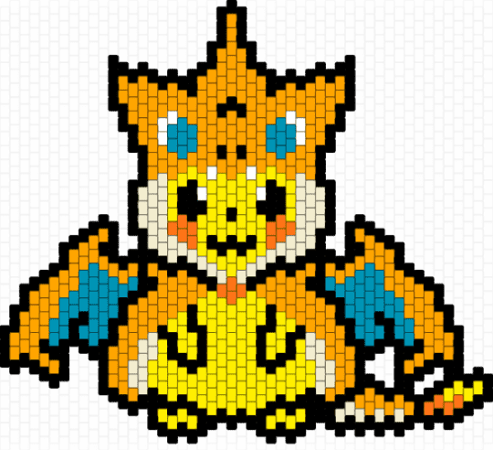 Pikachu Charizard Y Costume - charizard, costume, orange, pikachu, pokemon, poncho, yellow