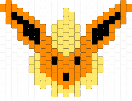 flareon - eevee, flareon, orange, pokemon, yellow