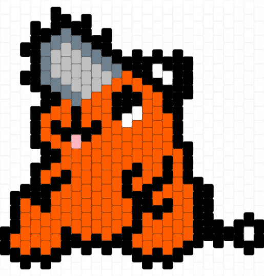 pochita - orange