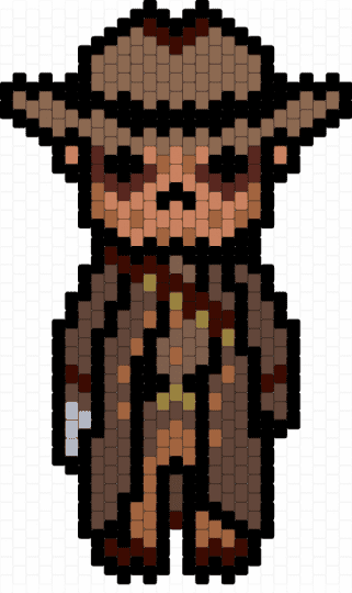 The Ghoul [Fallout] - brown, character, charm, fallout, ghoul, tan