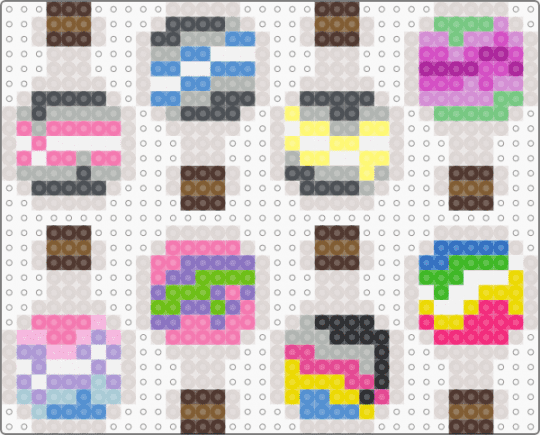 Pride potions 6 - beige, bigender, demiboy, demigirl, gender, microlabels, minecraft, pink, pride, trigender
