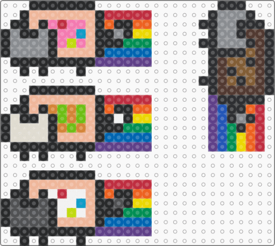 Nyan cats - black,orange,blue,gray,colorful