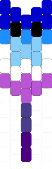 berrisexual kitty charm! (read description!!) - purple,light blue,pride,cat,lgbtqia,kitty,request,blue,berrisexual