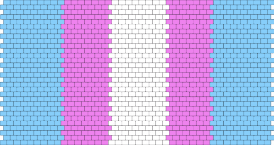 kandi trans flag (room decor!) - light blue,pink,trans,flag,room decor