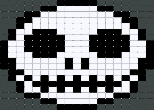 Jack skellington - white,pink,spooky