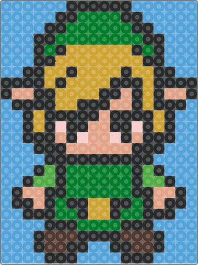 Link from Legend of Zelda!!! - green,light blue,cool,colorful,gaming,legend of zelda