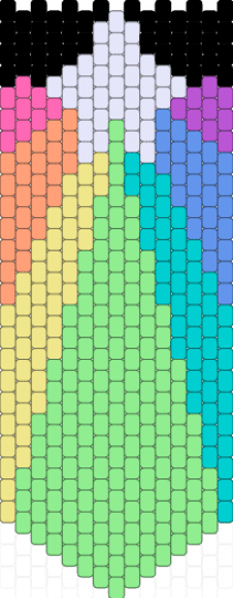 Rainbow star of luck - teal,light blue,cotdstars,star,rainbow,multicolor,pastel,luck,celestial,cute