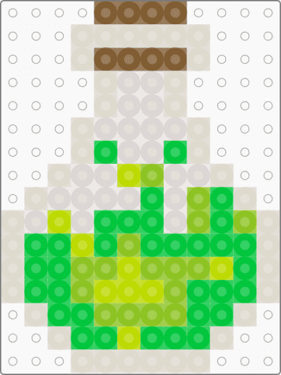 Potion Bottle 1 of idk - beige, bottle, cork, cotdpotions, green, potion, potion bottle, potions, transparent
