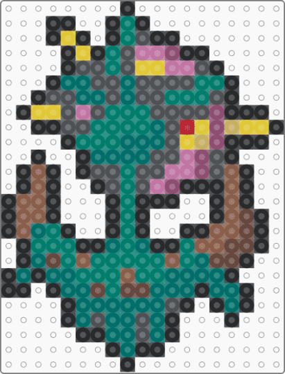 Dhelmise - gray,teal