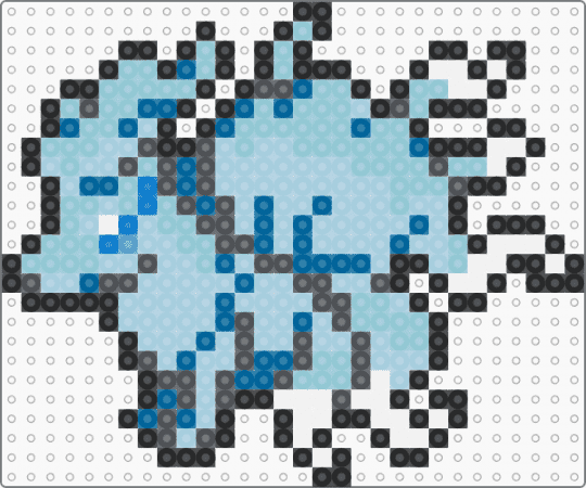 Alolan Ninetales - light blue