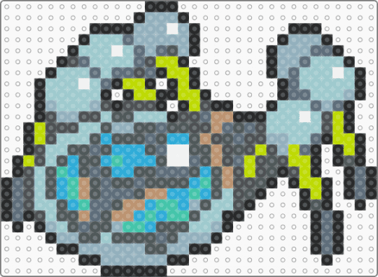 Araquanid - gray,light blue,pink
