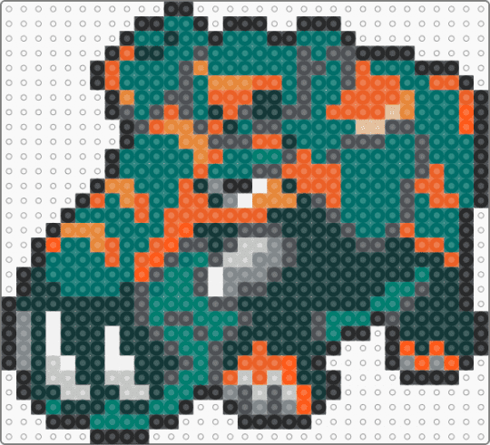 Copperajah - gray,orange,teal