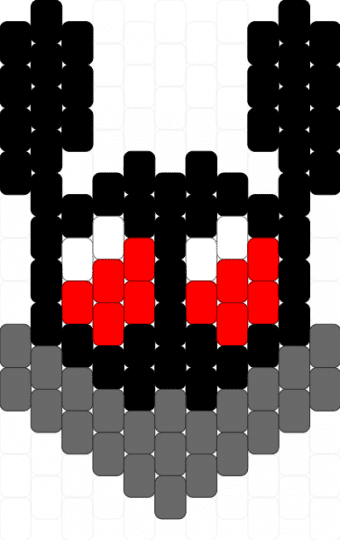 Mothman!! - mothman,cryptid,charm,black,red,gray