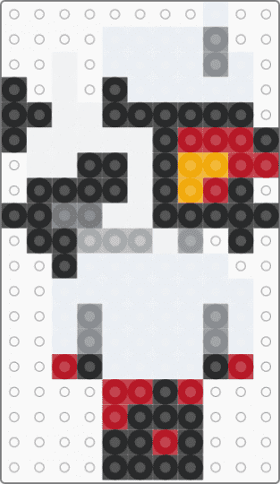 Folly regretavator - white,gray,red