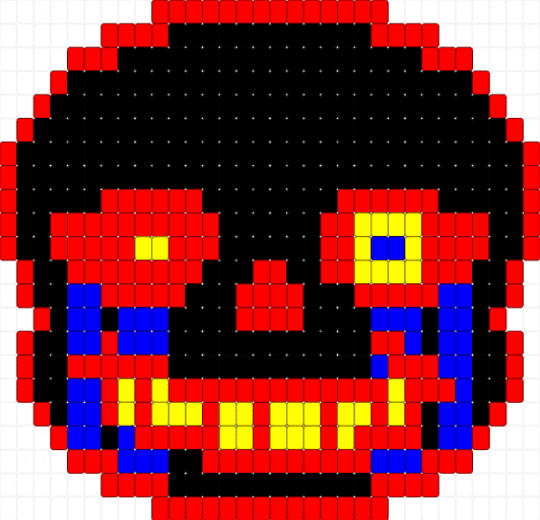 Error Sans Cabeza - red,error sans,sans,skull,undertale,video game,character,calavera
