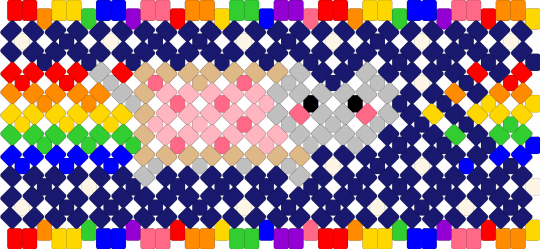 nyan cat x base ! - purple,beige