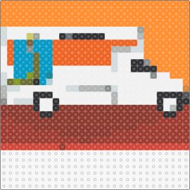 Nnn - truck,uhaul,vehicle,moving day,road,adventures,bright orange,white,iconic vehicle