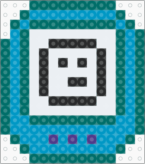 Tamagochi (WIP) - teal,light blue,tamagochi,japan,kawaii,cute,pocket game