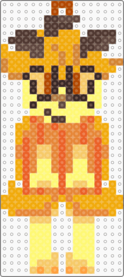 Split keychain! - cute, easy, keychain, lesbian, orange, regretevator, roblox, silly, split, yellow