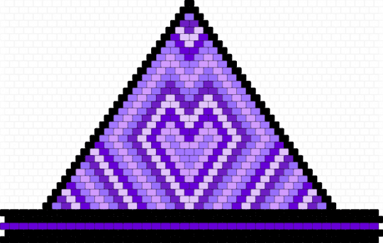 purple heart half bikini thing - pink, purple