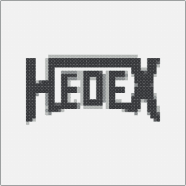 hedex - hedex,music,edm,dj,sleek,scene,black,gray,white