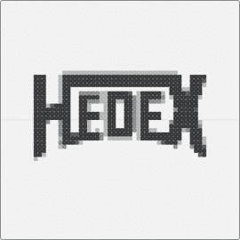 hedex - hedex,music,edm,dj,tribute,sleek,scene,enthusiasts,black,gray,white