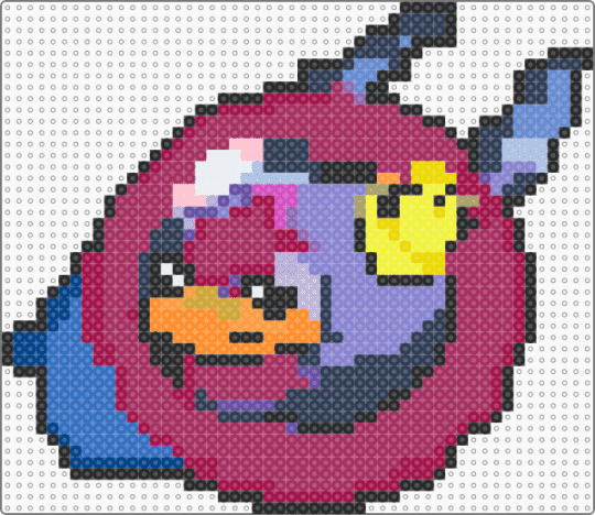 Tailsis - blue,pink,purple,pokemon,normal,psychic