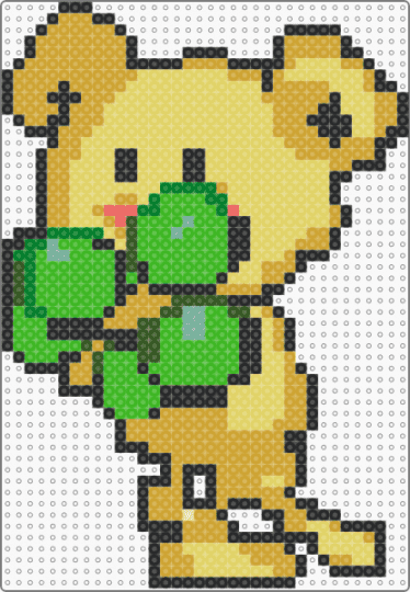 Sudoursa - orange,yellow,green,pokemon,rock,normal