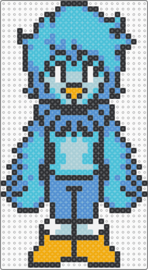 Martlet (Undertale Yellow) - light blue