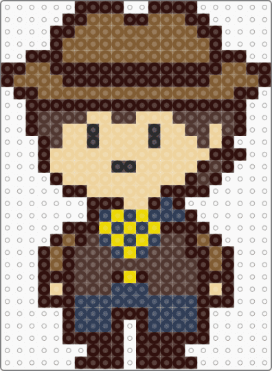 Clover (Undertale Yellow) - brown