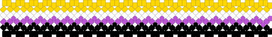 NON-BINARY X BASE - yellow,pink,nonbinary,flag,rawr