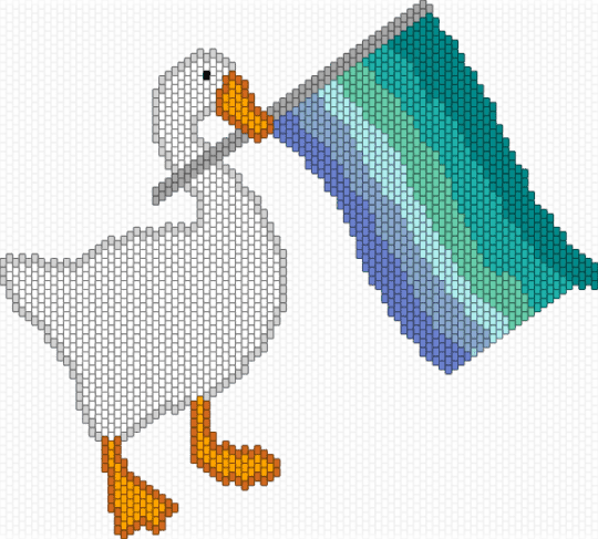 neptunic flag - light blue,teal,neptunic,gay,pride,duck,flag