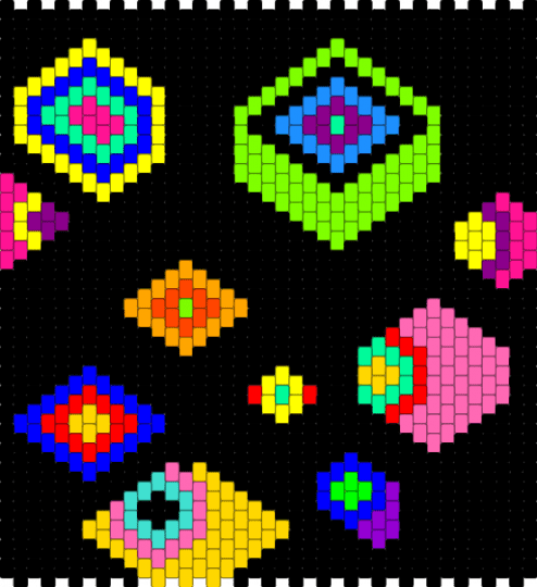 RIBBIT BAG PANEL 2!!!!!!! - black,yellow,purple,colorful,tadc,jax,ribbit,ribbitrabbit,pomni,funnybunny