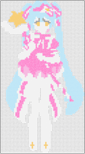 Retry now miku !! - white,light blue,pink,miku,hatsune miku,magical girl,retry now,retry now miku,retry now hatsune miku