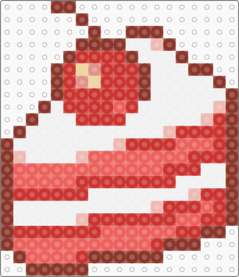 nana cake - red