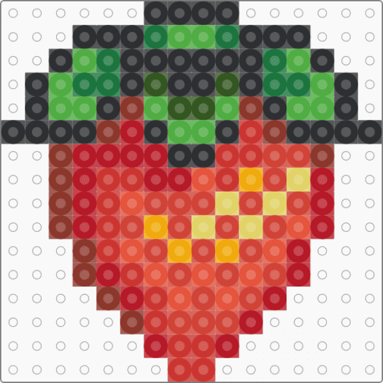 Strawberry - Stardew Valley - green,red