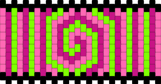 Loli - pink,green