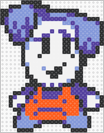 Ramb - light blue,purple,deltarune,ramb