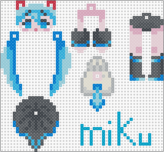 miku dangle! - light blue,blue,gray,miku,hatsune miku,vocaloid,singer,music,anime,kawaii