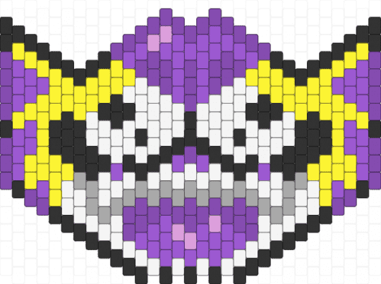 nonbinary tiger - purple,yellow,tiger,cat,mask,nonbinary,transgender,trans,furry,fursona