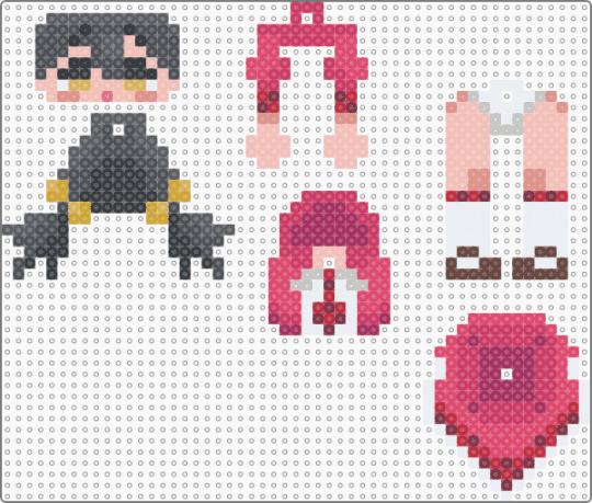 kaai yuki dangle! - pink,gray,beige,red,kaai yuki,vocaloid,hatsune miku,miku,anime,cute,kawaii,keychain