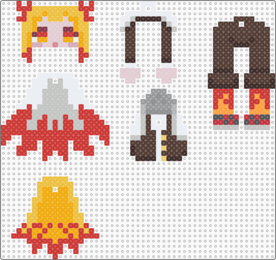 rengoku kyojuro dangle! - brown,red,rengoku kyojuro,kyojuro,rengoku,hashira,demon slayer,demonslayer,anime,keychain