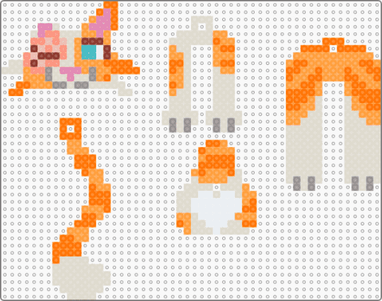 brightheart dangle! - orange,beige,warriors,cat,dangle,keychain,cute,brightheart,animal,book